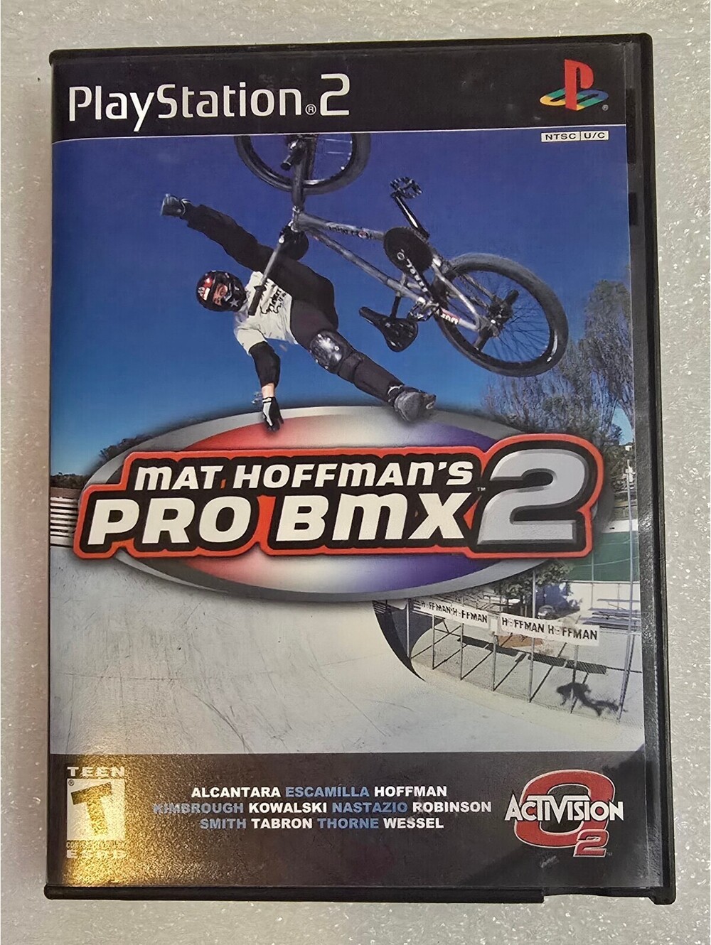 PS2 Mat Hoffman's Pro BMX2 Sony PlayStation 2 T-Teen